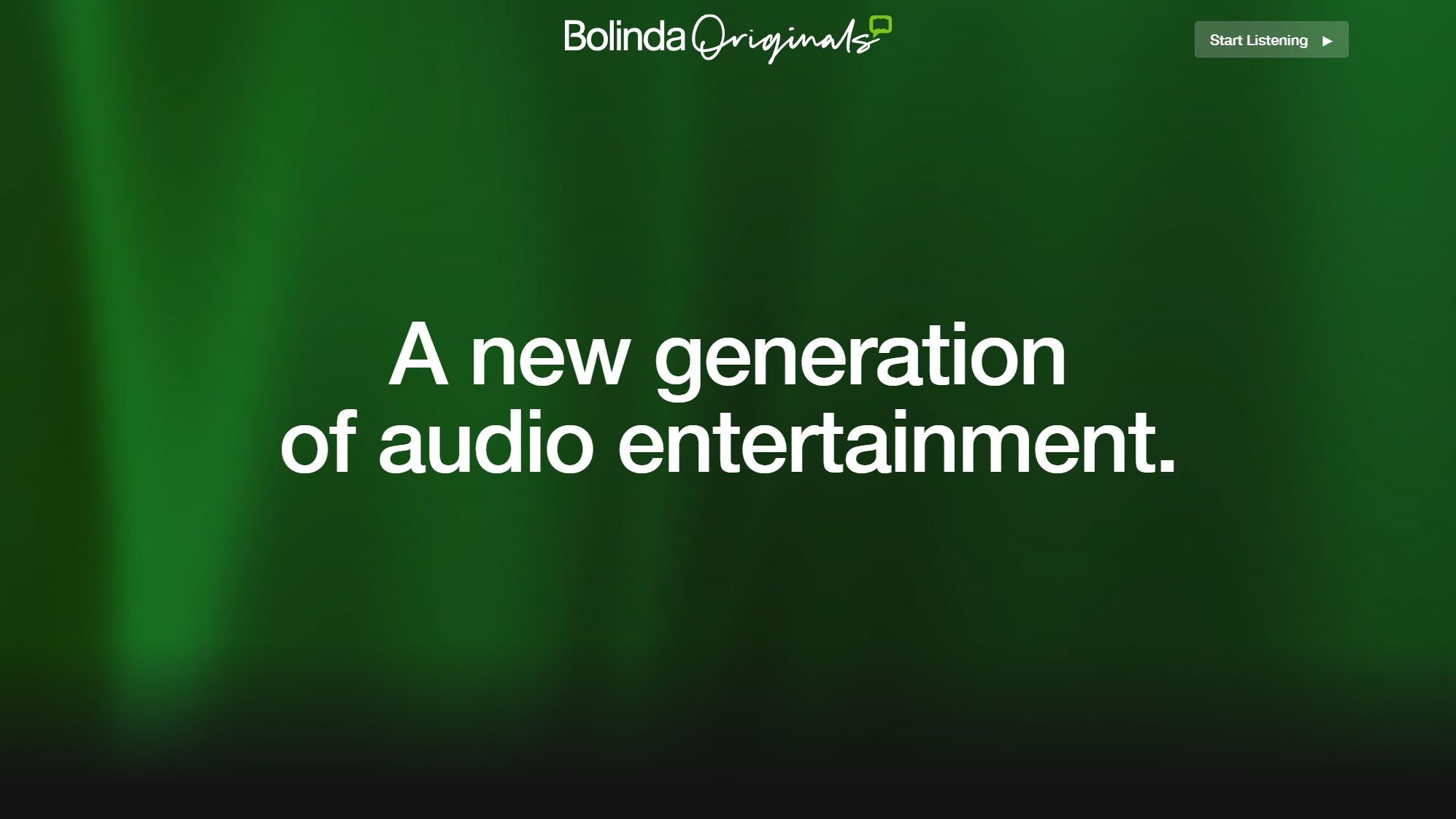 Bolinda Originals website