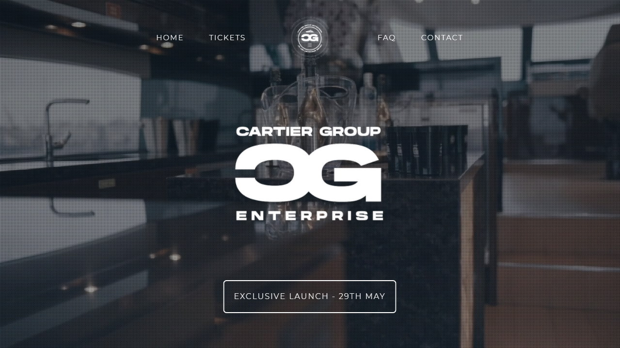Cartier Group Enterprise website